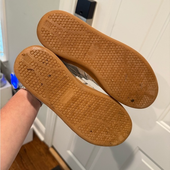 Steve Madden Silver Metallic Madrid Sneaker - Picture 8 of 8